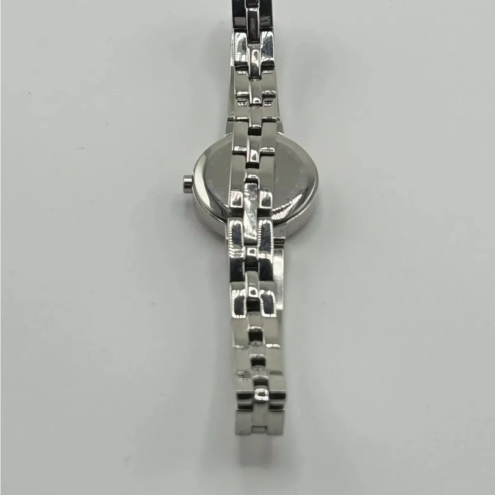 Citizen Eco-Drive 21mm Ladies Watch with Black Dial and Crystal Bezel #186 run